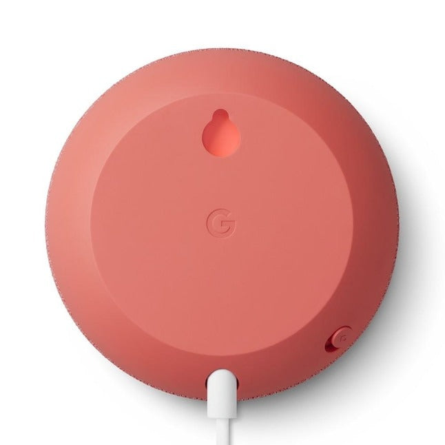 Google Nest Mini (2nd Generation ) Smart Speaker with Google Assistant - Coral (Refurbished)
