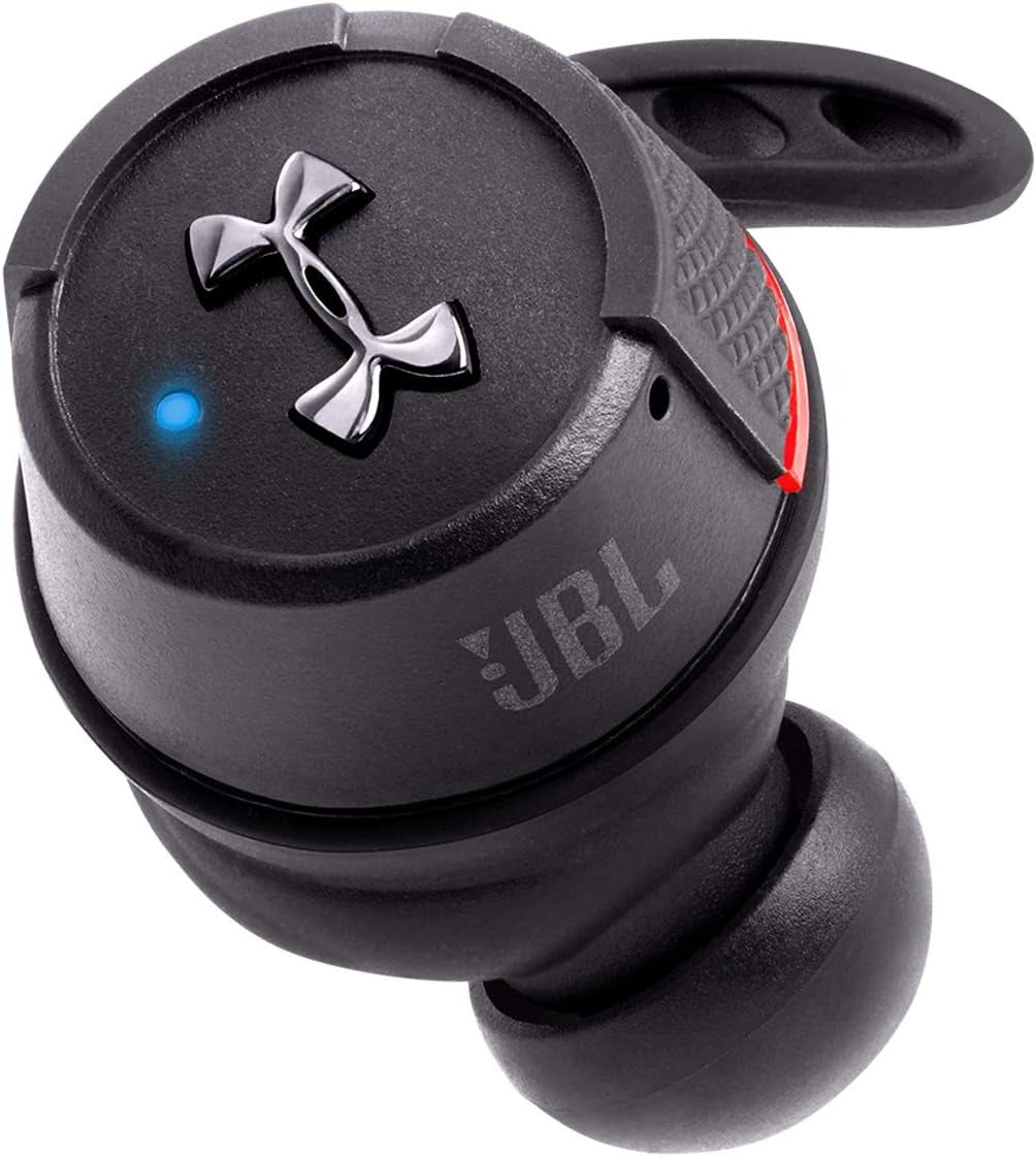 JBL Under Armour Flash Sport In-Ear True-Wireless Earbuds - Black (New)