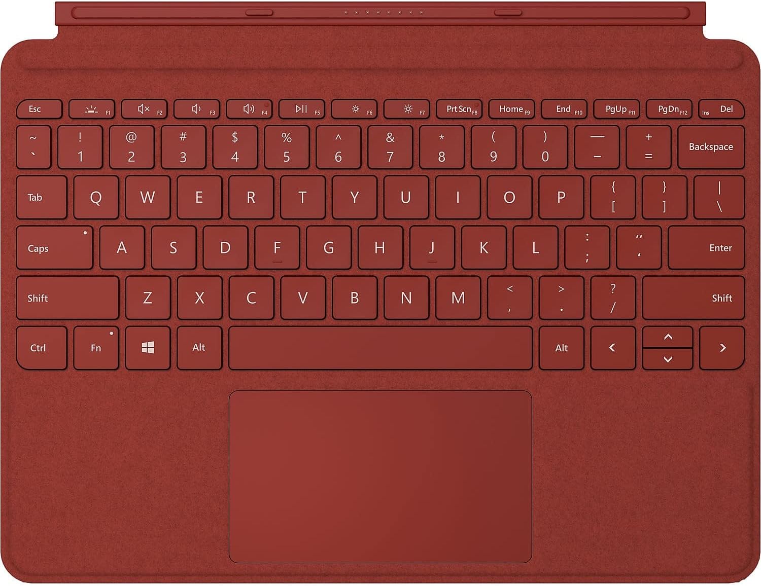 Microsoft Surface Go Signature Type Cover - Poppy Red (Refurbished)