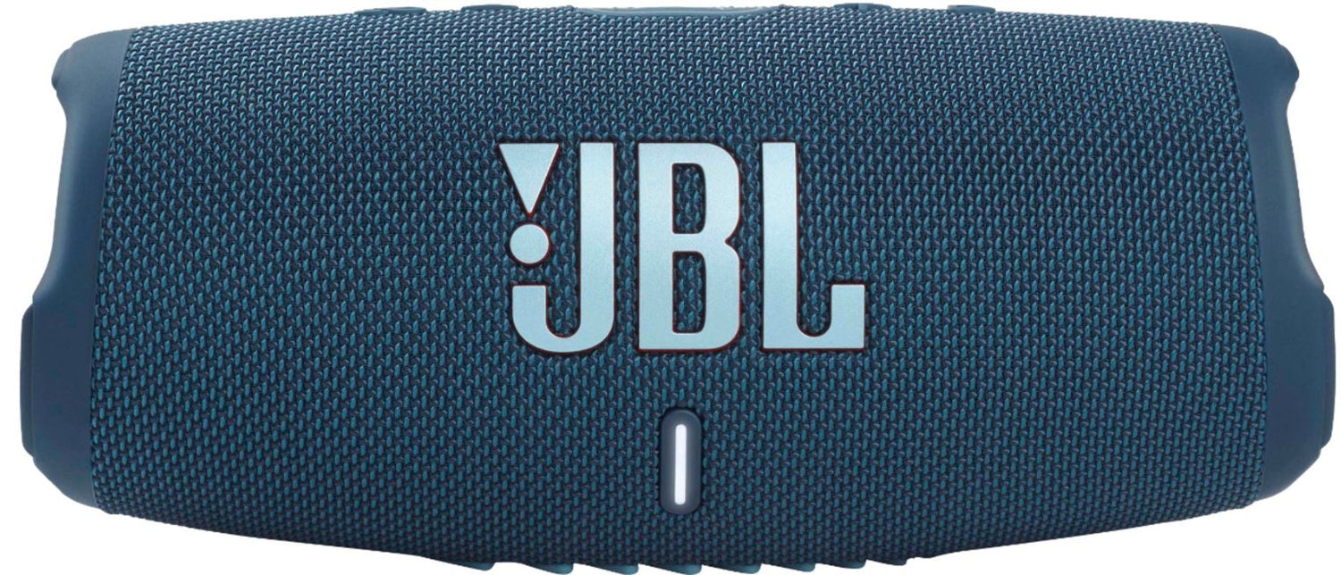 JBL CHARGE 5 Portable Waterproof Speaker with Powerbank - Blue (Refurbished)