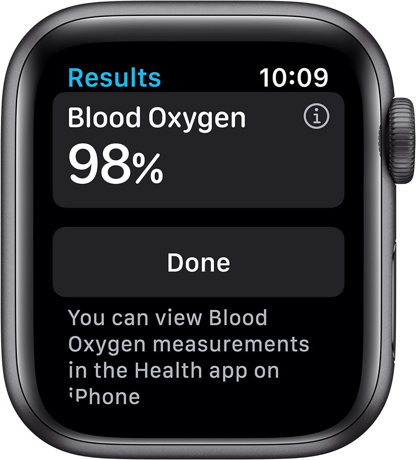 Apple Watch Series 6 (GPS + LTE) 40mm Space Gray Aluminum Case & Black Sport Band (Refurbished)