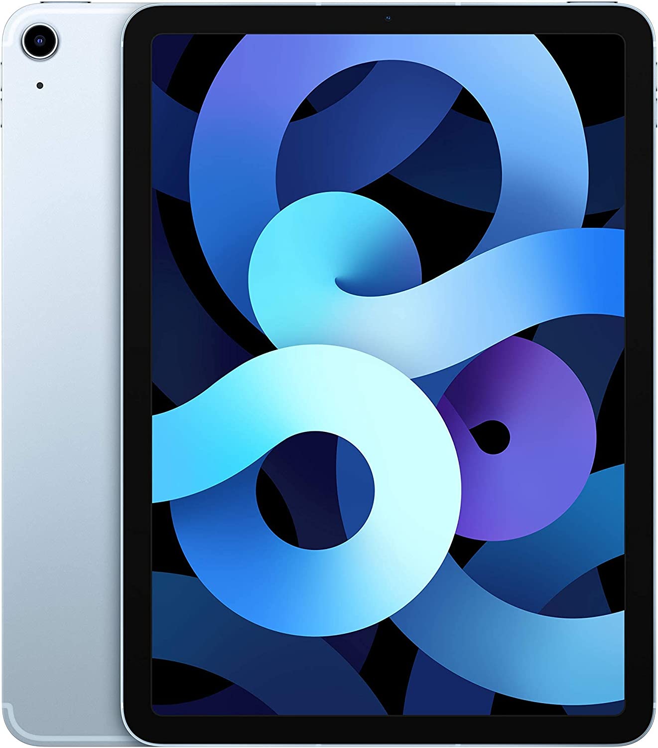 Apple iPad Air 4th Gen 64GB Wifi + Cellular (Unlocked) - Sky Blue (Refurbished)