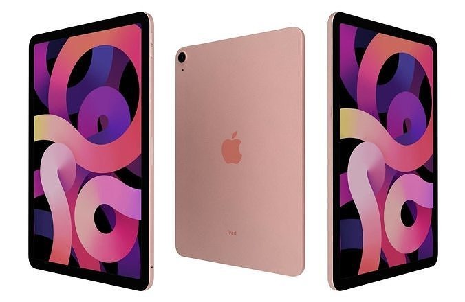 Apple iPad Air 4th Gen - 256GB (Wifi Only) - Rose Gold (Renewed)