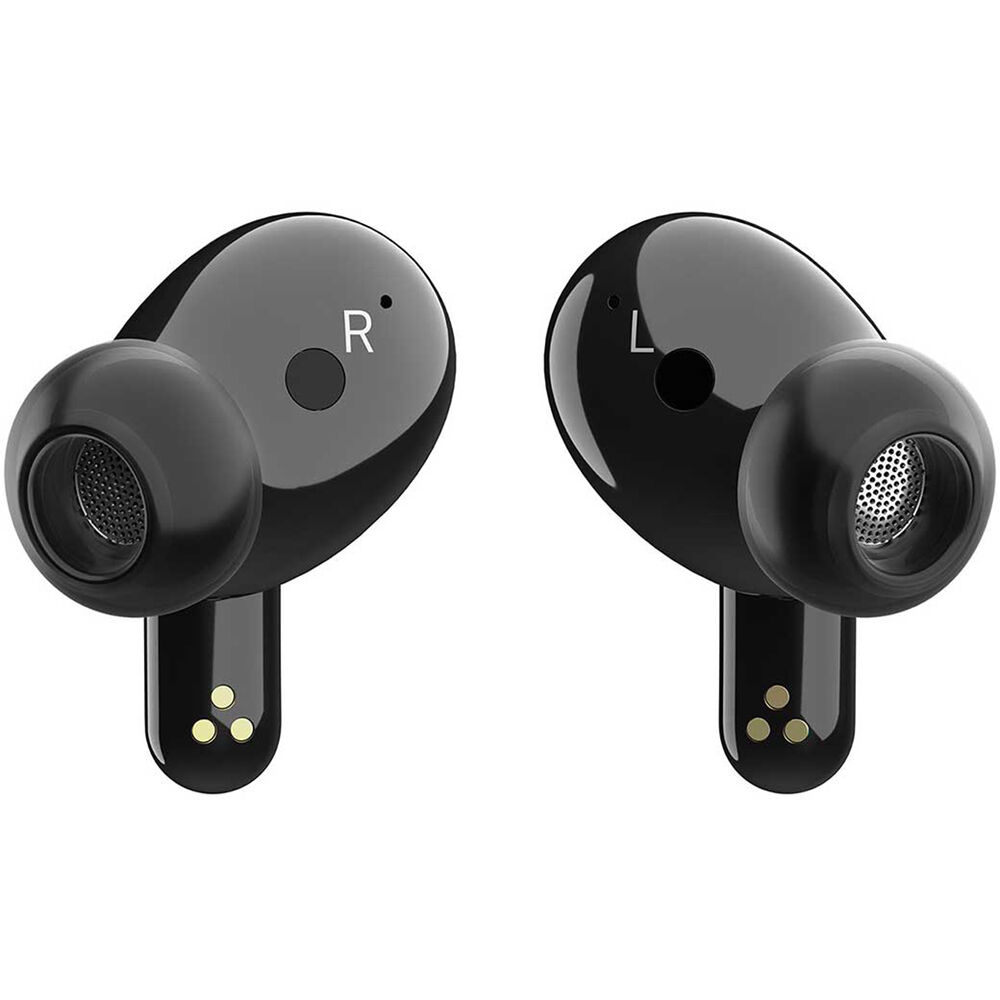 LG TONE Free FP8 Active Noise Cancelling In-Ear True-Wireless Earbuds - Black (Certified Refurbished)