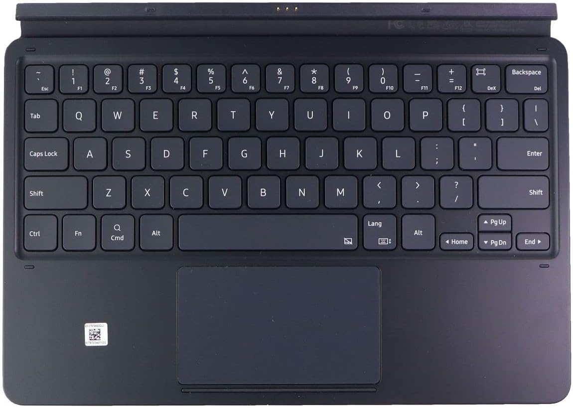 Samsung Galaxy Tab S7 and S7 5G Tablet Keyboard Cover - Black (Certified Refurbished)