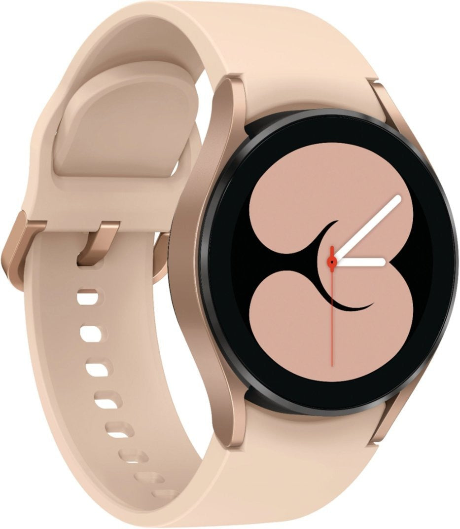 Samsung Galaxy Watch4 Aluminum Smartwatch 40mm BT - Pink Gold (Refurbished)