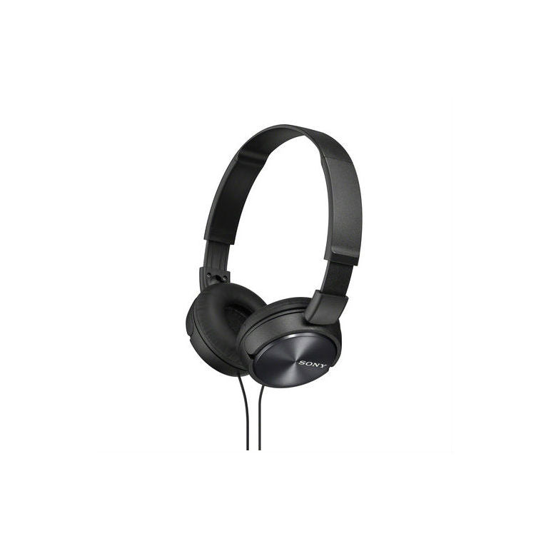 Sony MDR-ZX310AP ZX Series Wired On Ear Headphones with Mic - Black (Refurbished)