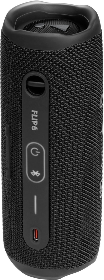JBL FLIP 6 Portable Wireless Bluetooth Speaker IP67 Waterproof - TT - Black (Refurbished)