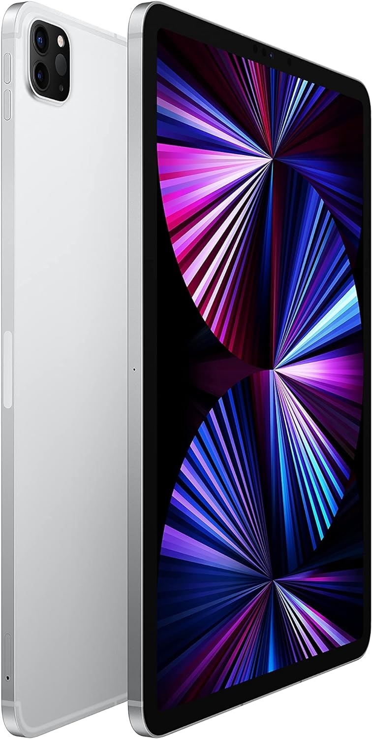 Apple iPad Pro 5 (2021)(11") - 256GB, Unlocked All Carriers - Silver (Certified Refurbished)