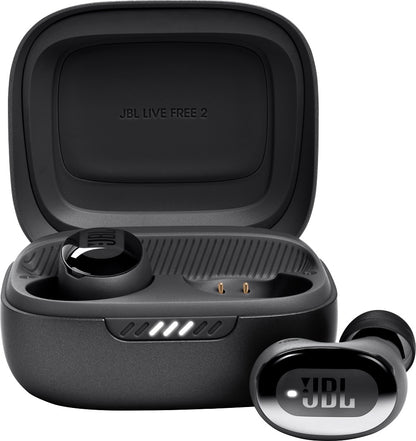 JBL Live Free 2 True Adaptive Noise Cancelling Wireless Headphones - Black (New)