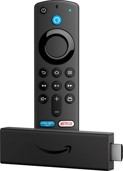 Amazon Fire TV Stick 4K Streaming Device with Alexa Voice Remote - Black (Refurbished)