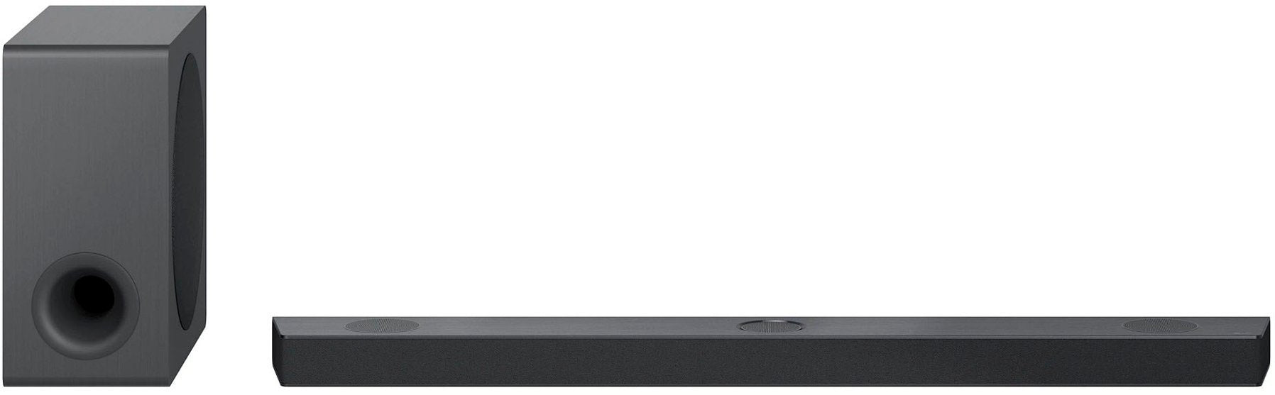 LG 5.1.3 Ch Soundbar S90QY with Wireless Subwoofer, Dolby Atmos and DTS:X -Black (Refurbished)