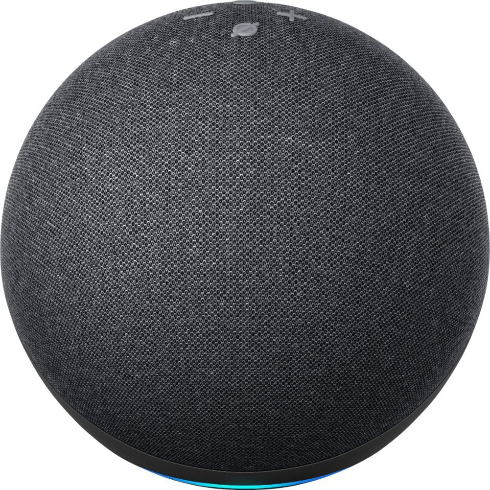 Amazon Echo Dot (4th Gen) Smart Speaker with Alexa - Charcoal (Refurbished)