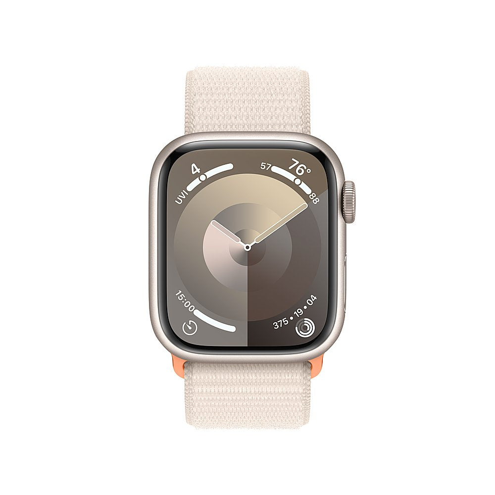 Apple Watch Series 8 (GPS + LTE) 41mm Starlight Aluminum Case &amp; Starlight Sport Band (Refurbished)