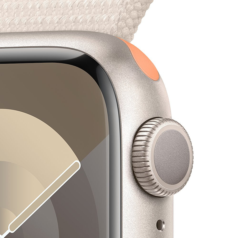 Apple Watch Series 8 (GPS + LTE) 41mm Starlight Aluminum Case &amp; Starlight Sport Band (Refurbished)