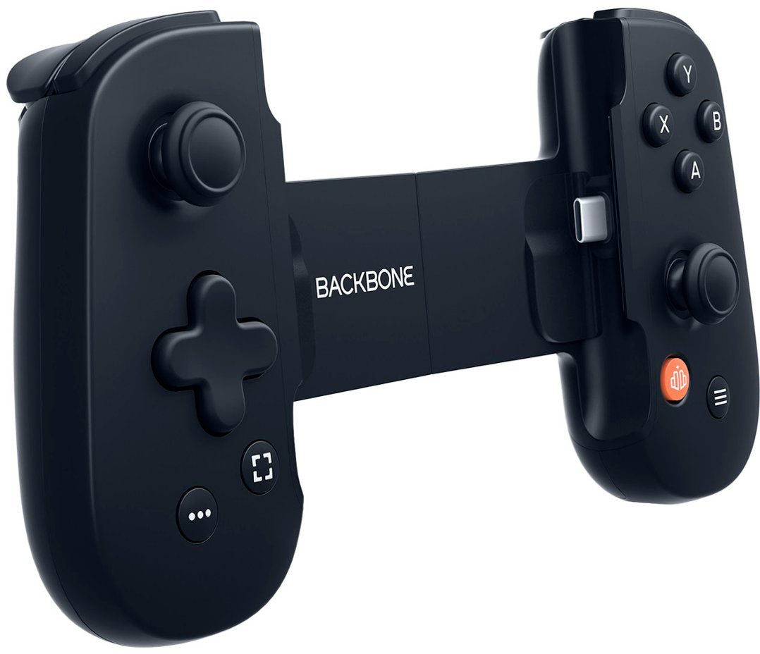 Backbone One Mobile Gaming Controller for Android with Bundle - Black (Refurbished)