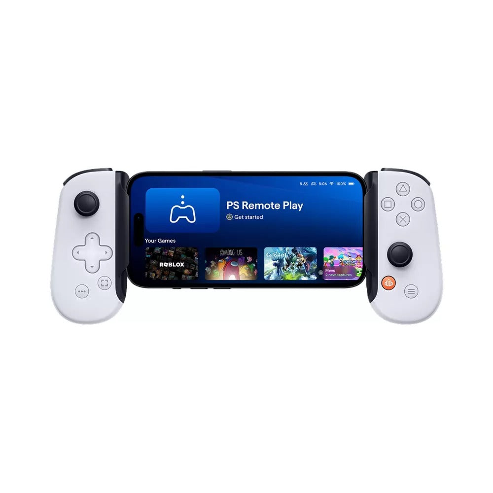 Backbone One Mobile Gaming Controller for Android - White without gaming bundle (Refurbished)