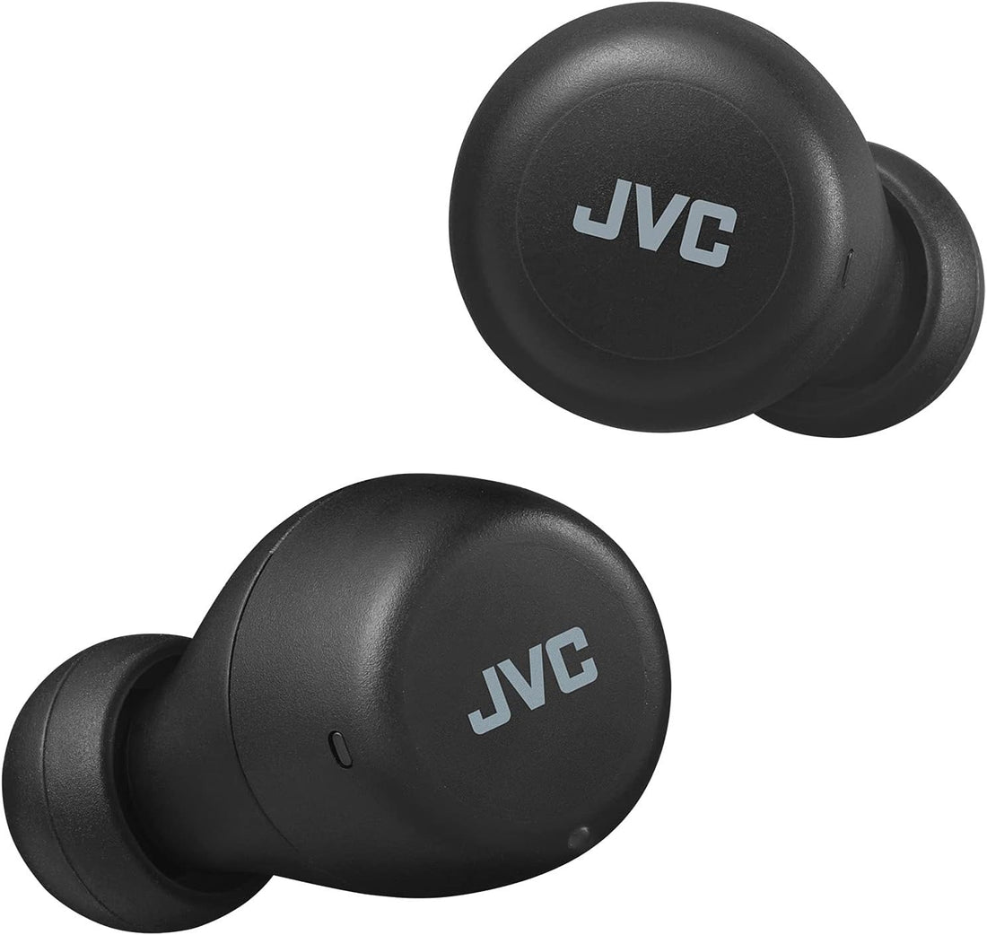 JVC Gumy HAA5TB Mini True Wireless Water Resistant In-Ear Headphones -  Black (Refurbished)