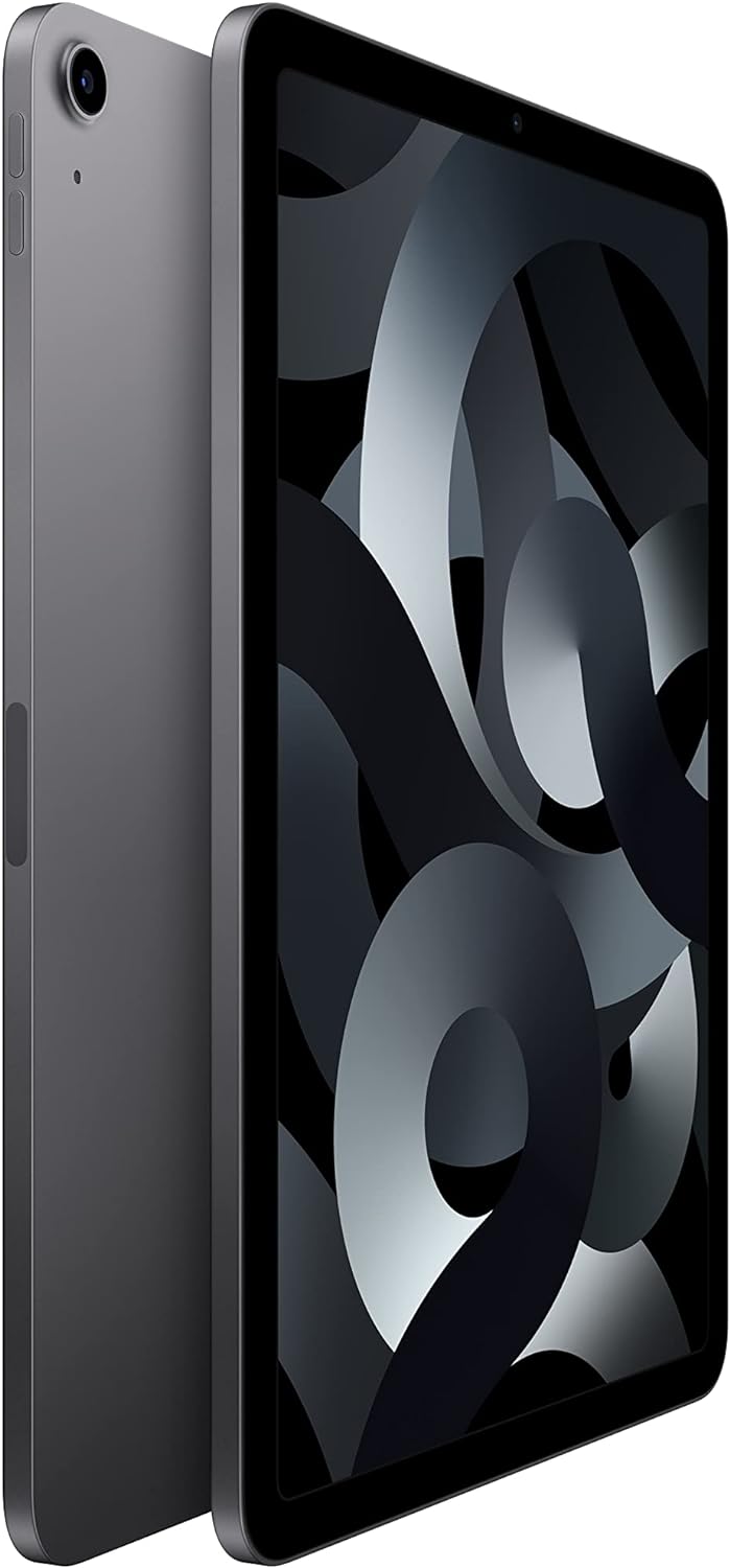 Apple iPad Air 5th Generation, 10.9-inch, 64GB, WIFI Only - Space Gray (Renewed)