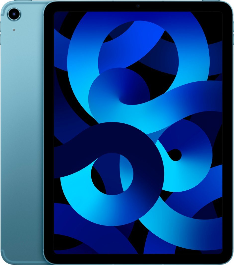 Apple iPad Air 5th Gen 10.9in 256GB Wi-Fi + Cellular (Unlocked) - Blue (Refurbished)