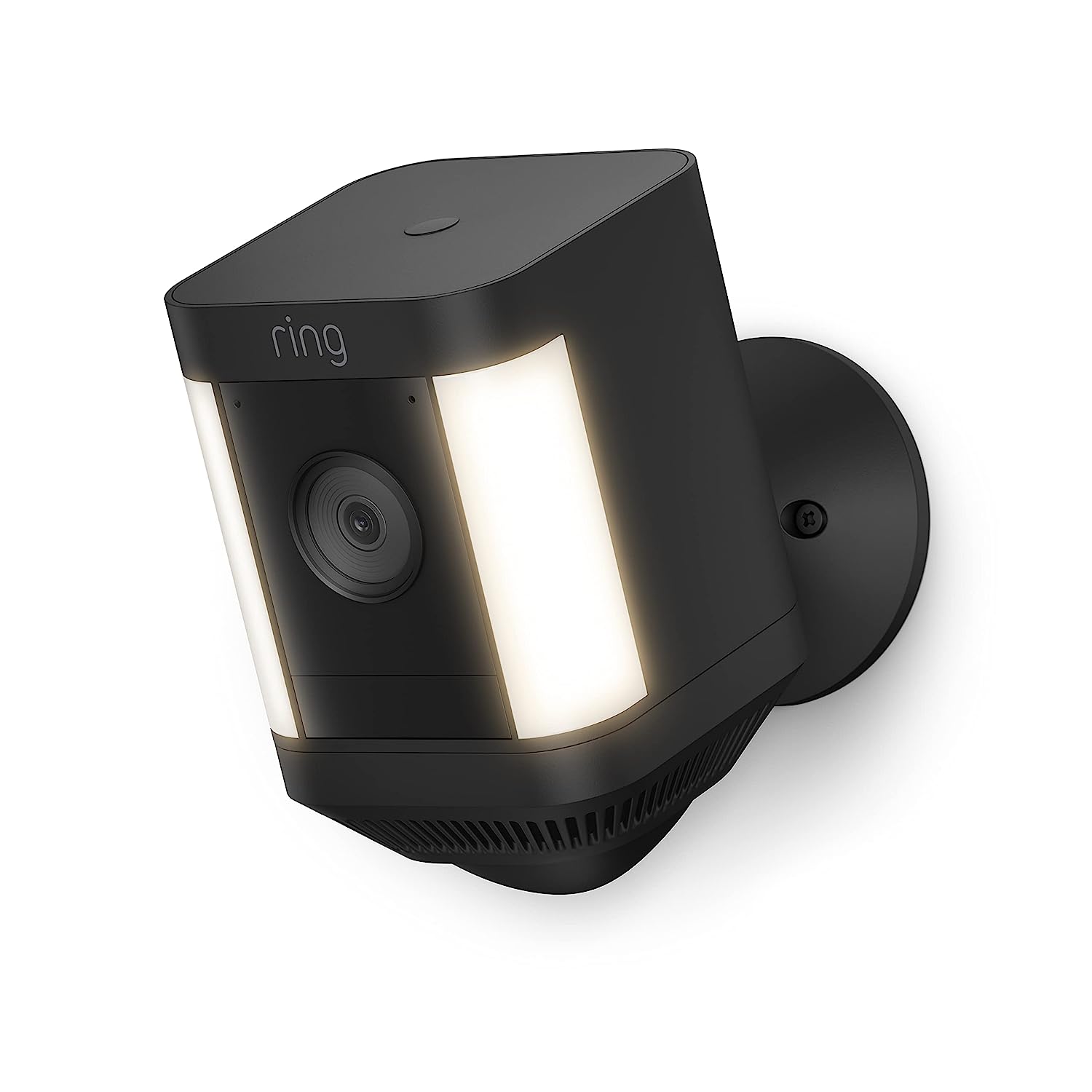 Ring Spotlight Cam Plus Outdoor Wireless 1080p Battery Camera - Black (Refurbished)