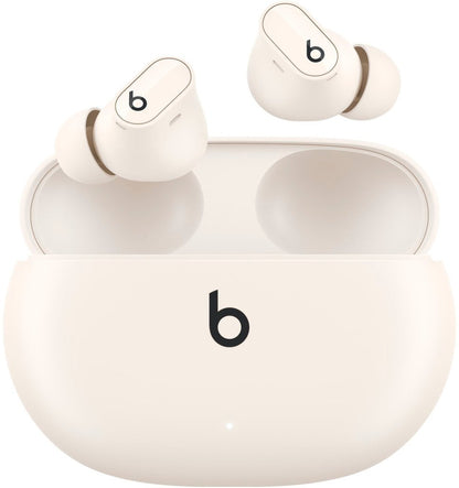 Beats Studio Buds + True Wireless Noise Cancelling Earbuds - Ivory (Refurbished)