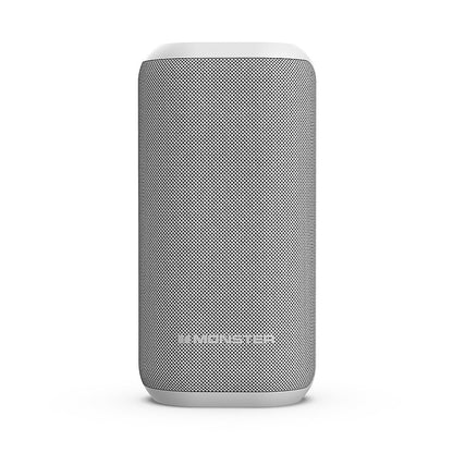 Monster DNA MAX Portable Bluetooth Speaker with Qi Wireless Charging - White (Refurbished)