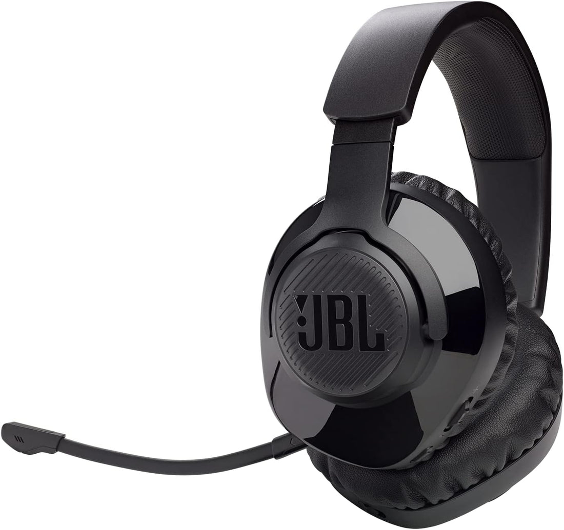 JBL Free WFH Wireless Over Ear Headphones 2.4 GHz 22 Hour Battery w/ Mic - Black (Certified Refurbished)
