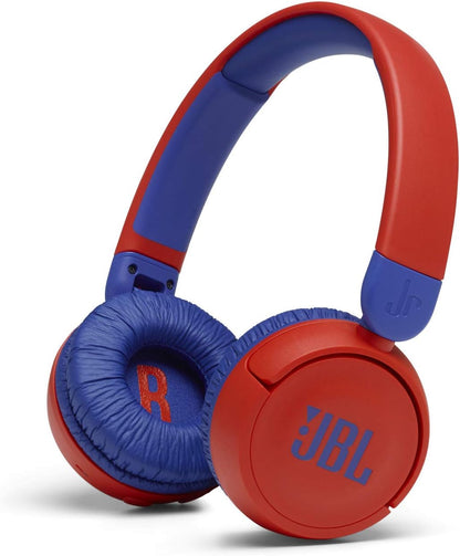 JBL JR310BT Wireless On-Ear Bluetooth Headphones for Kids - Red (Refurbished)