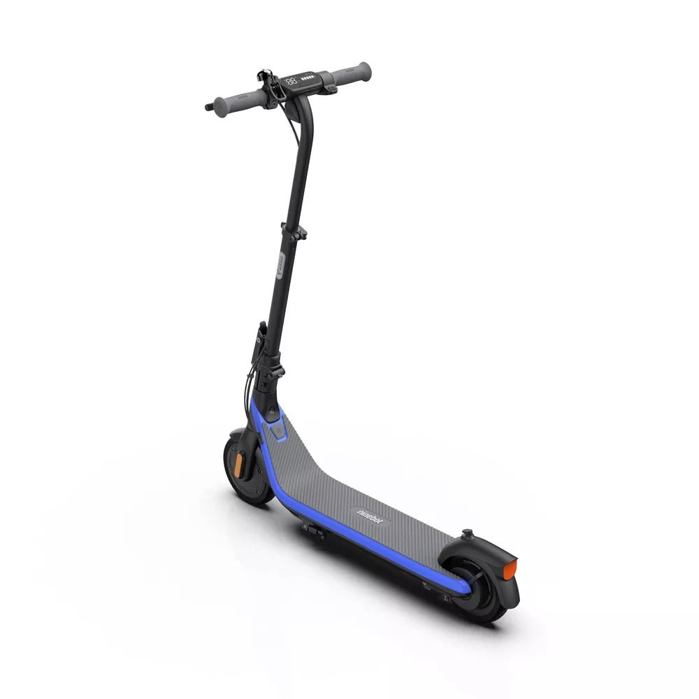 Segway Ninebot C2 Pro Kid Electric Scooter 7.5 mi Max Range & 12.4mph Max - Blue (Certified Refurbished)
