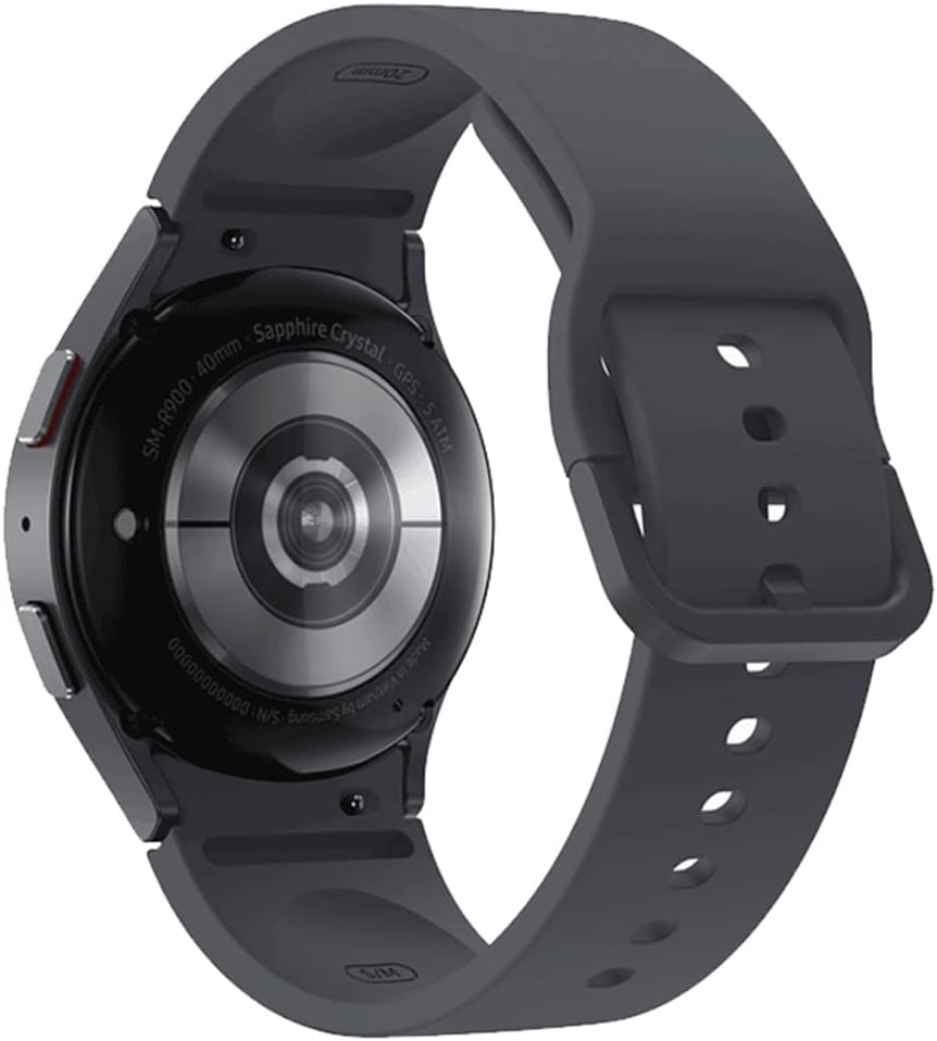 Samsung Galaxy Watch 5 (Bluetooth, 40mm) Graphite Graphite Rubber Band (Pre-Owned)