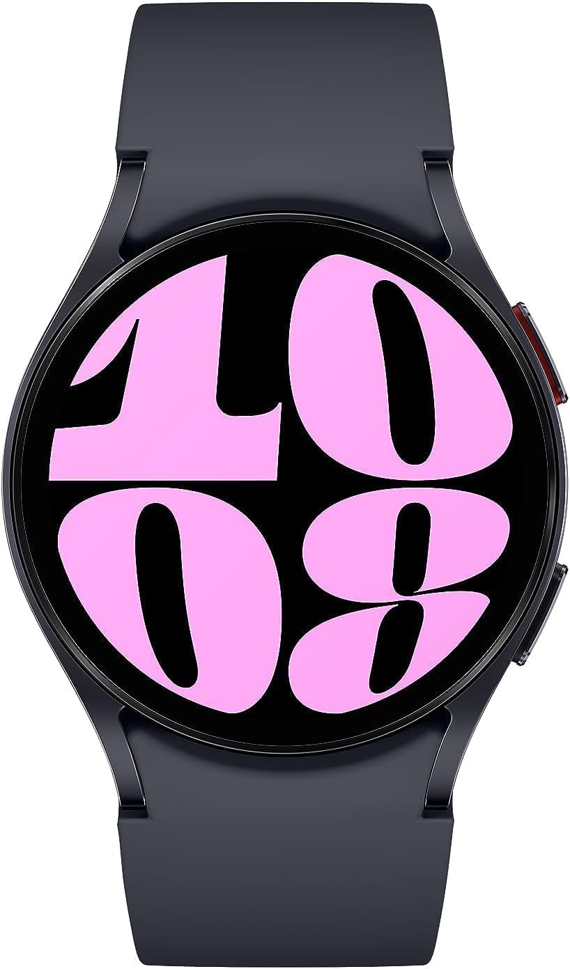 Samsung Galaxy Watch 6 (Bluetooth) 40mm Graphite Aluminum Graphite Sport Band (Refurbished)