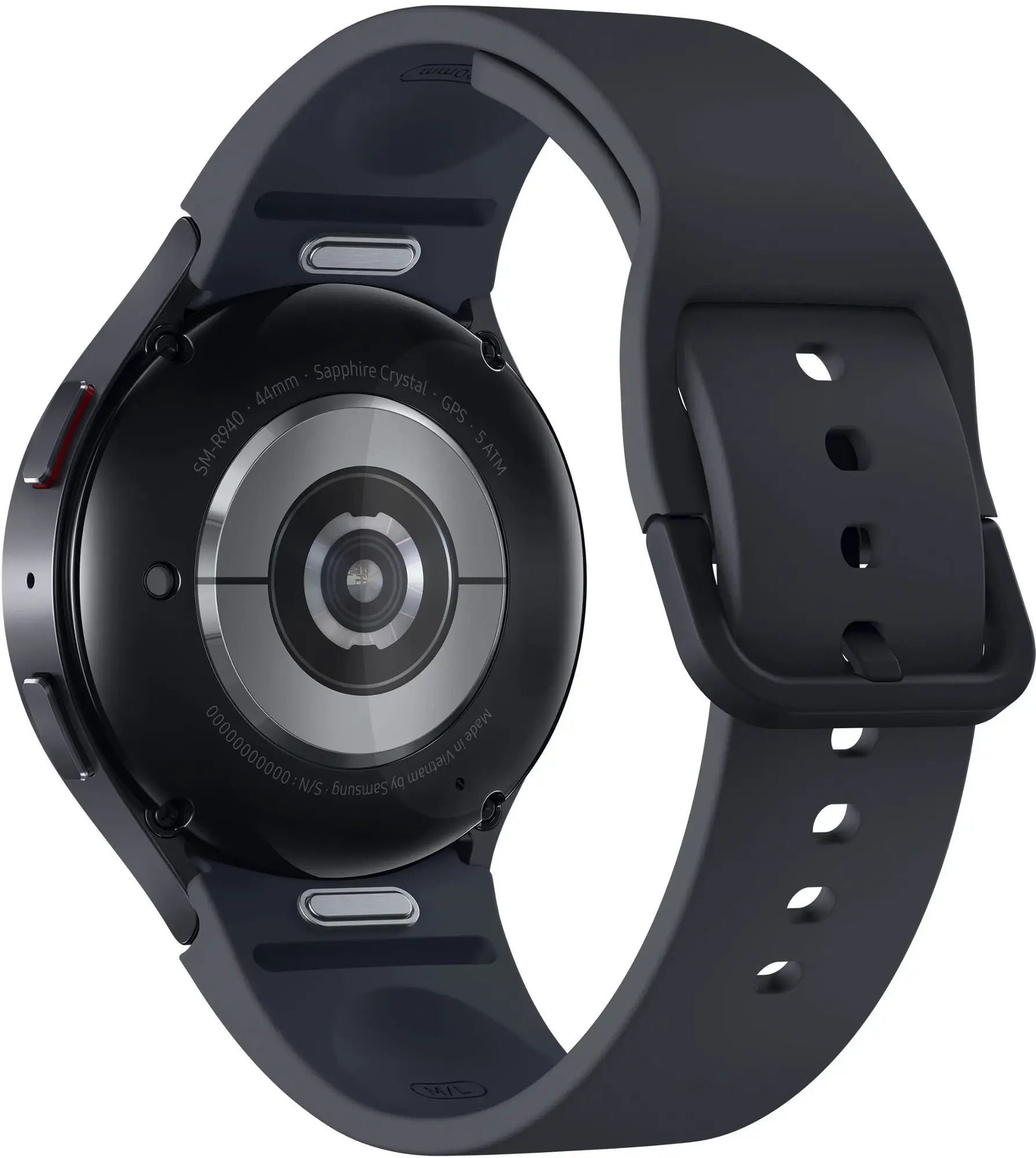 Samsung Galaxy Watch 6 (Wifi + LTE) 44mm Graphite Sport Band Aluminum Smartwatch (Renewed)