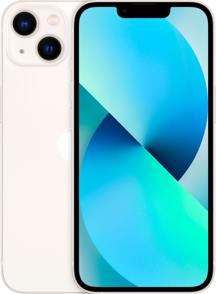 Apple iPhone 13 - 128GB - Starlight (Unlocked) (Refurbished)