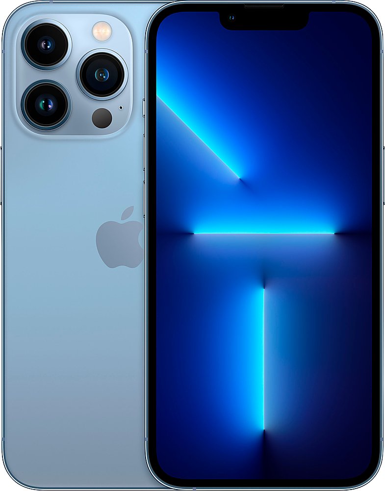 Apple iPhone 13 Pro Max 128GB (T-Mobile Locked) - Sierra Blue (Pre-Owned)