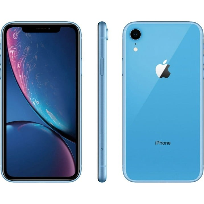 Apple iPhone XR 128GB (Cricket Locked) - Blue (Certified Refurbished)
