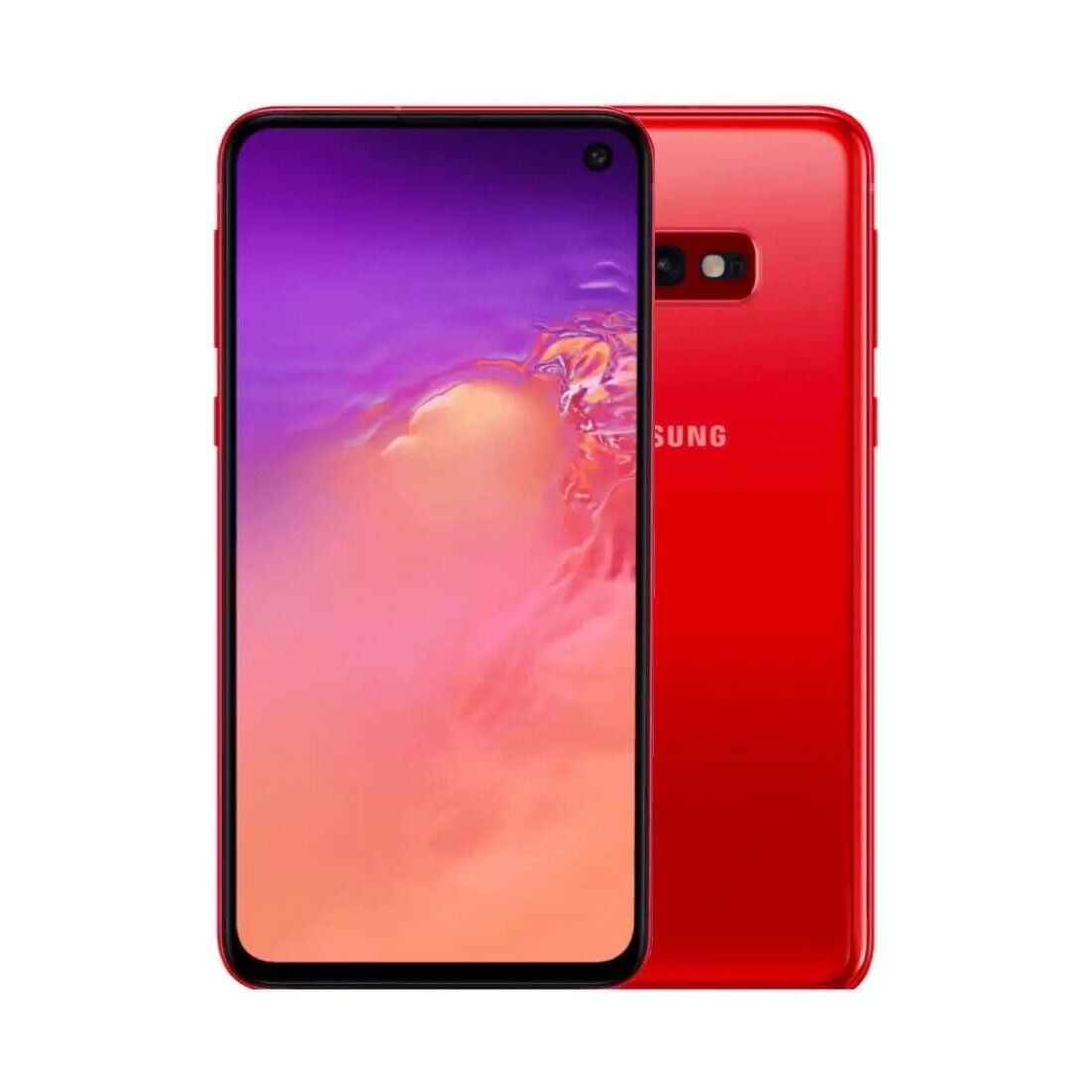 Samsung Galaxy S10e 128GB (Unlocked) - Red (Certified Refurbished)