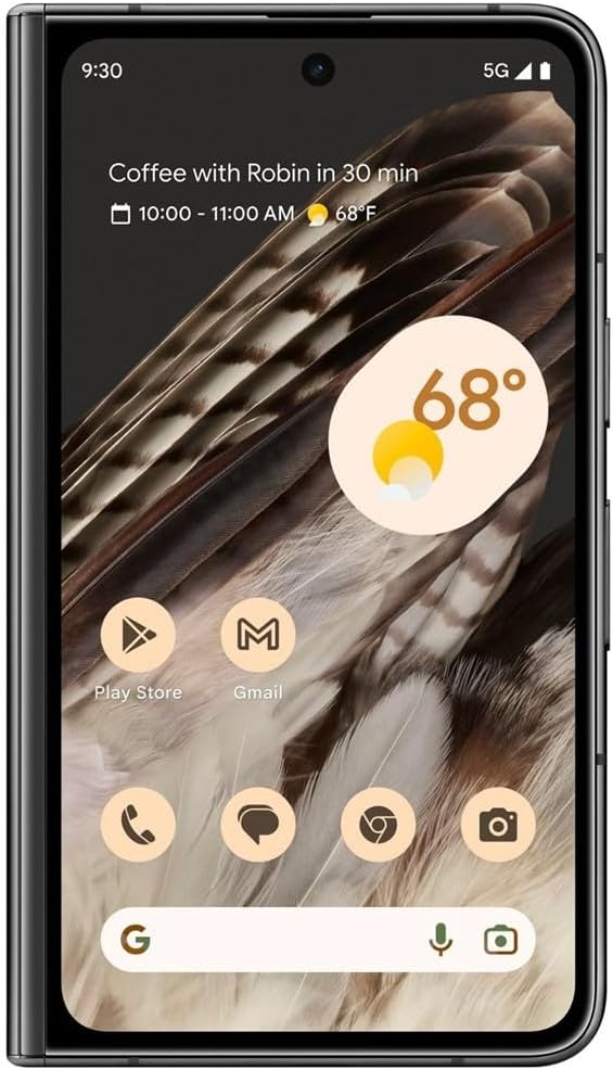 Google Pixel Fold - 256GB (Wifi + LTE) (Unlocked) - Obsidian (Certified Refurbished)