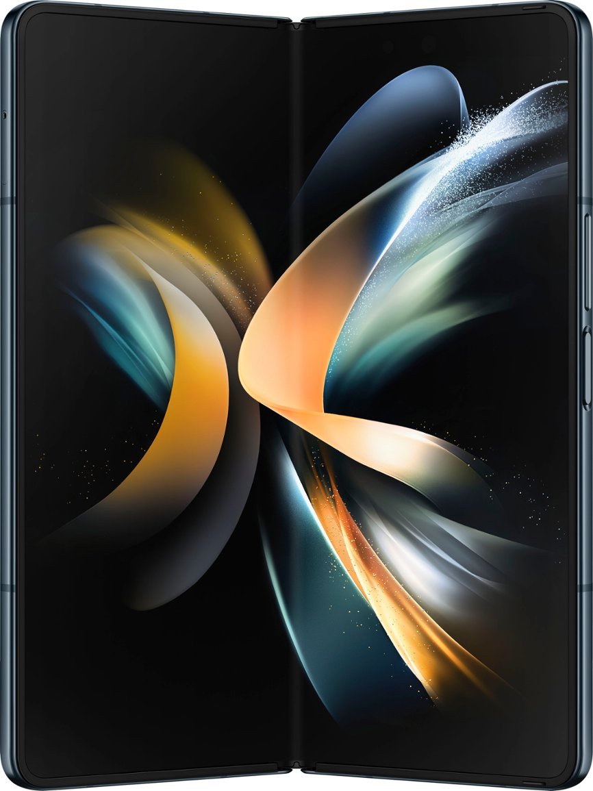 Samsung Galaxy Z Fold 4 Cell Phone, Factory Unlocked, 256GB Storage - Gray Green (Pre-Owned)