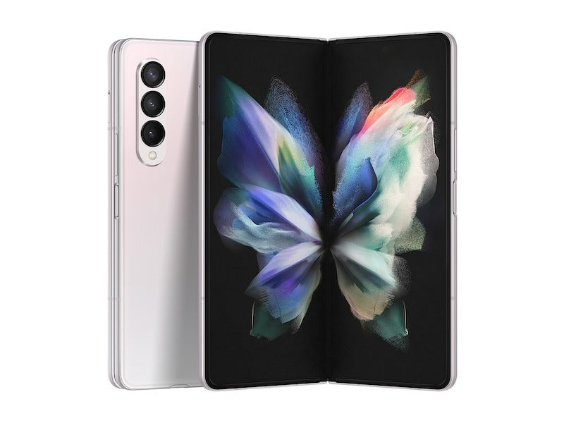 Samsung Galaxy Z Fold 3 5G - 256GB (T-Mobile) - Phantom Silver (Refurbished)