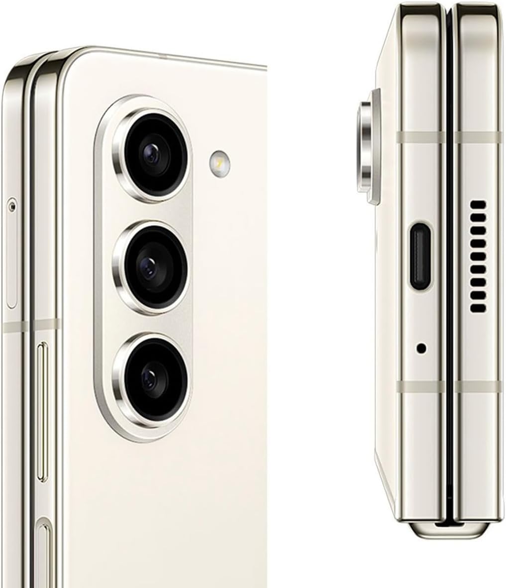 Samsung Galaxy Z Fold 5 Smartphone, 256GB, Unlocked - Cream (Renewed)