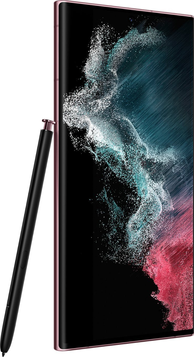 Samsung Galaxy S22 Ultra 256GB (Unlocked) - Burgundy (Pre-Owned)