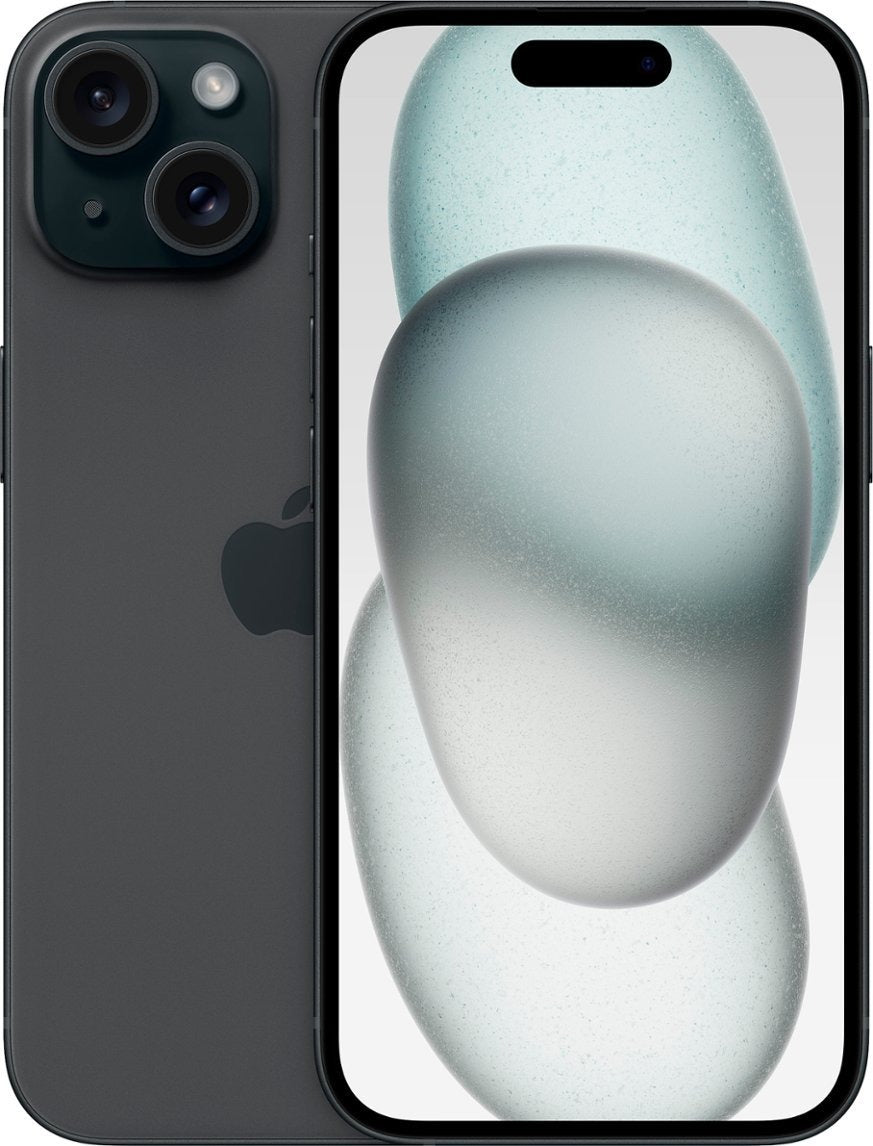 Apple iPhone 15 - 128GB (Cricket) - Black (Refurbished)