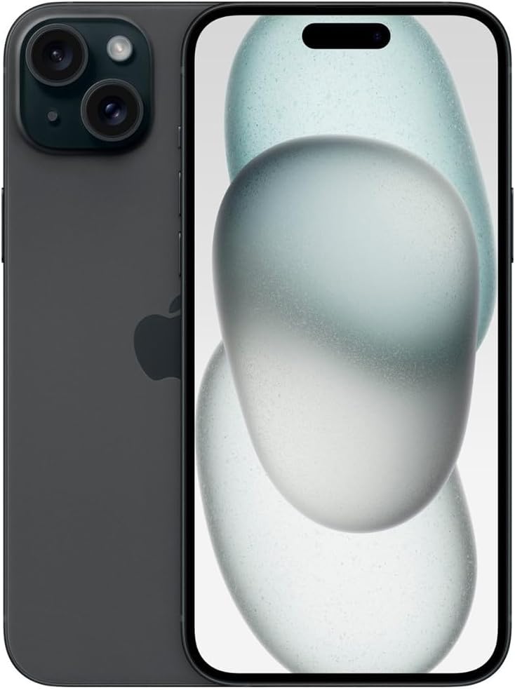 Apple iPhone 15 Plus 256GB (T-Mobile) - Black (Refurbished)