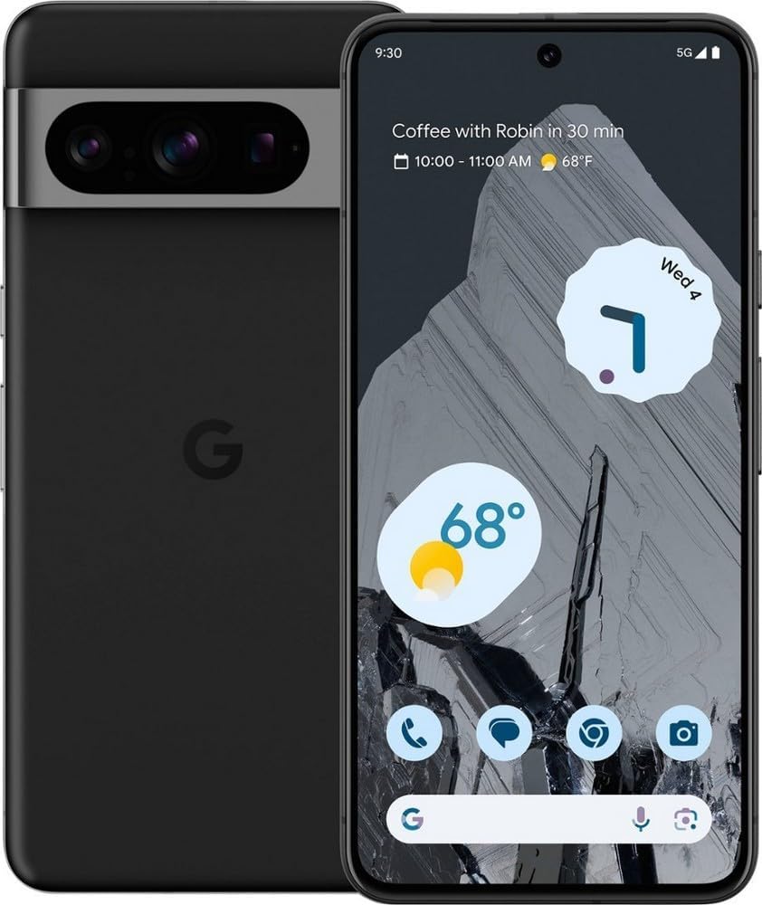 Google Pixel 8 Pro 128GB (Unlocked) - Obsidian (Pre-Owned)