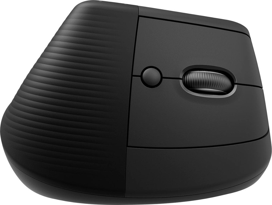 Logitech Lift Vertical Ergonomic Mouse - Graphite (Refurbished)