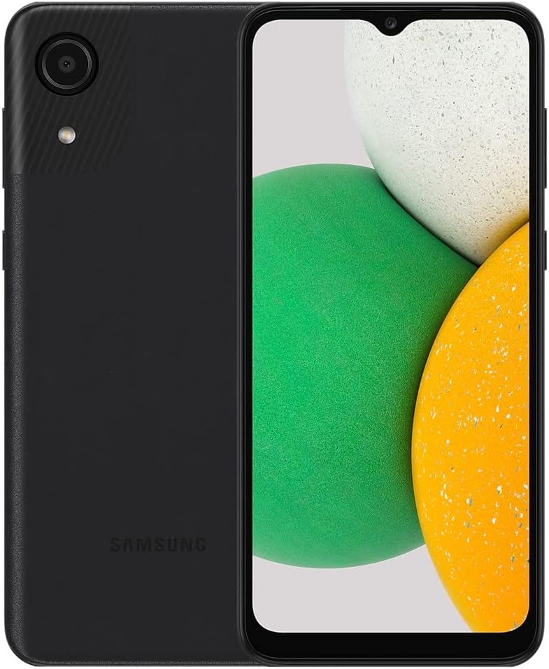 Samsung Galaxy A03 32GB (Unlocked) - Black (Refurbished)