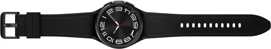 Samsung Galaxy Watch 6 Classic (Bluetooth) 43mm Black Stainless Steel Hybrid Eco-Leather Band (Used)
