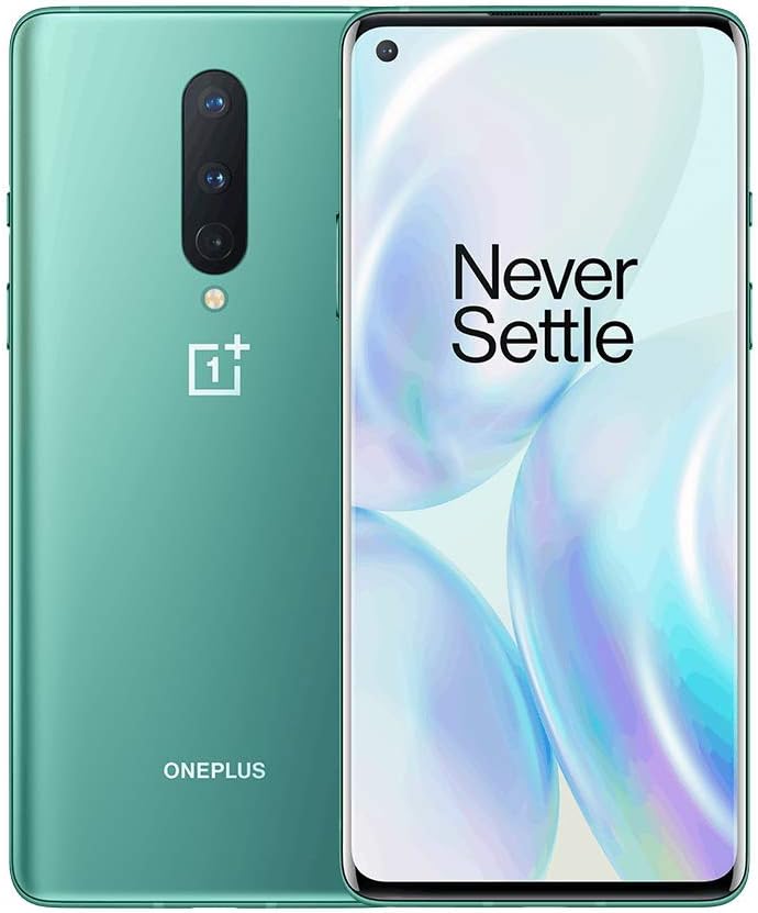 OnePlus 8 5G 128GB (Unlocked) - Glacial Green (Certified Refurbished)