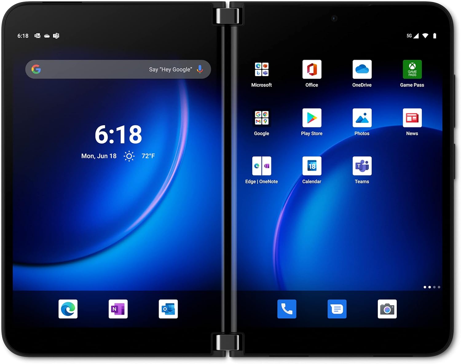 Surface Duo 2 8GB 128GB オブシディアン BNIB Microsoft Surface Duo 2 (5G) Obsidian 128GB + 8GB Dual-SIM